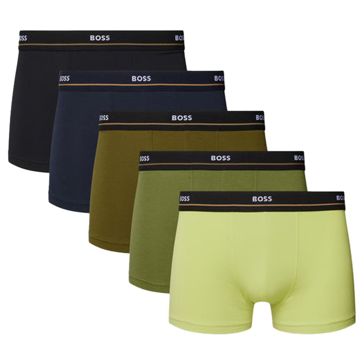 Boss boxershorts-trunk 5-pack multi color    