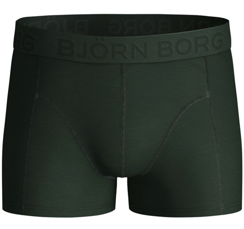 Björn Borg boxershorts kids 5-pack solid groen