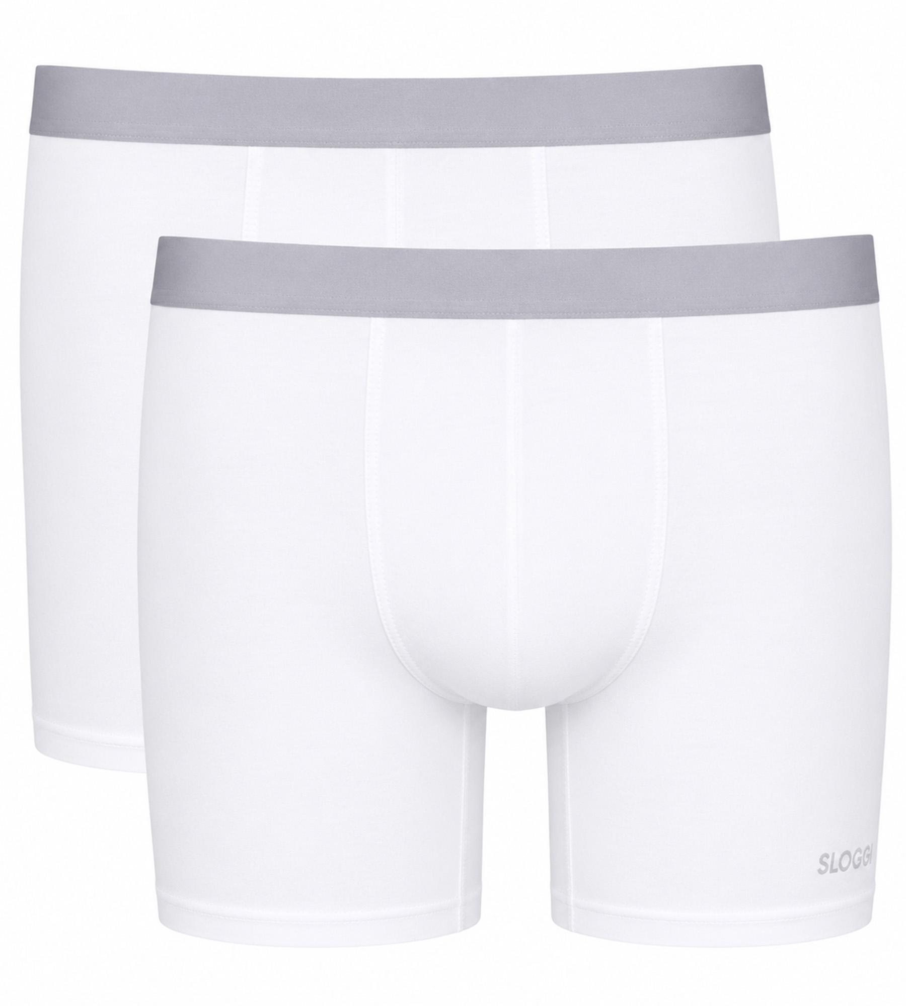 Sloggi Go abc Shorts 2-pack wit