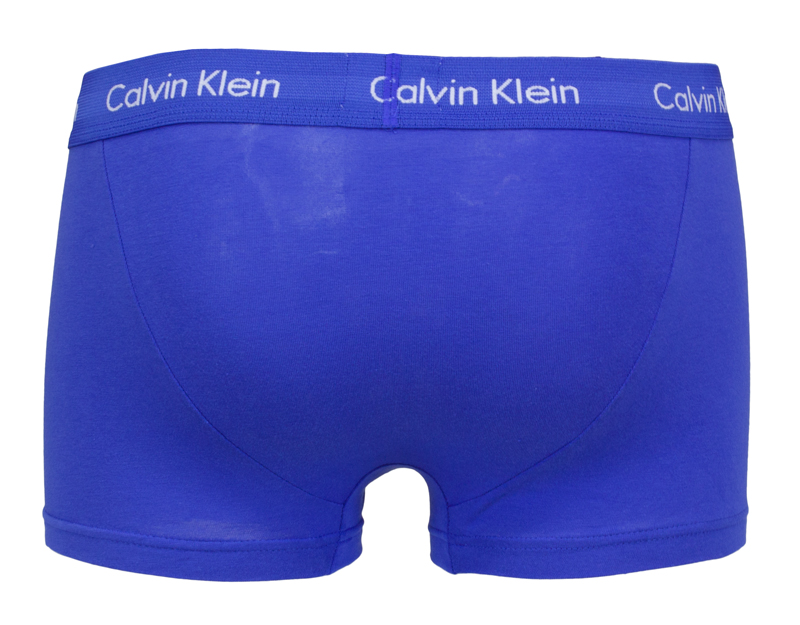 Calvin Klein boxershorts low rise blauw achterkant