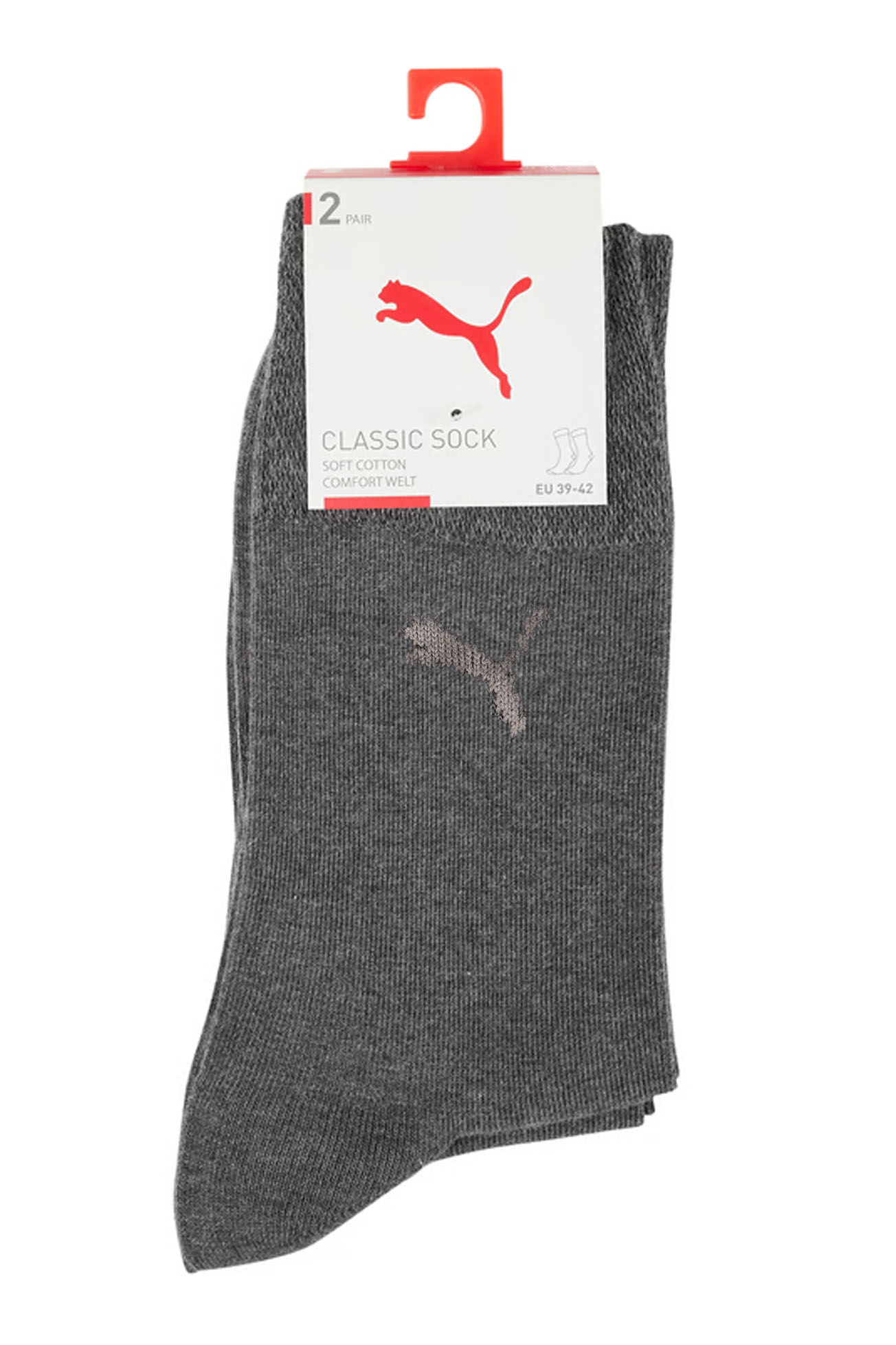 Puma Sokken classic 2-paar antraciet