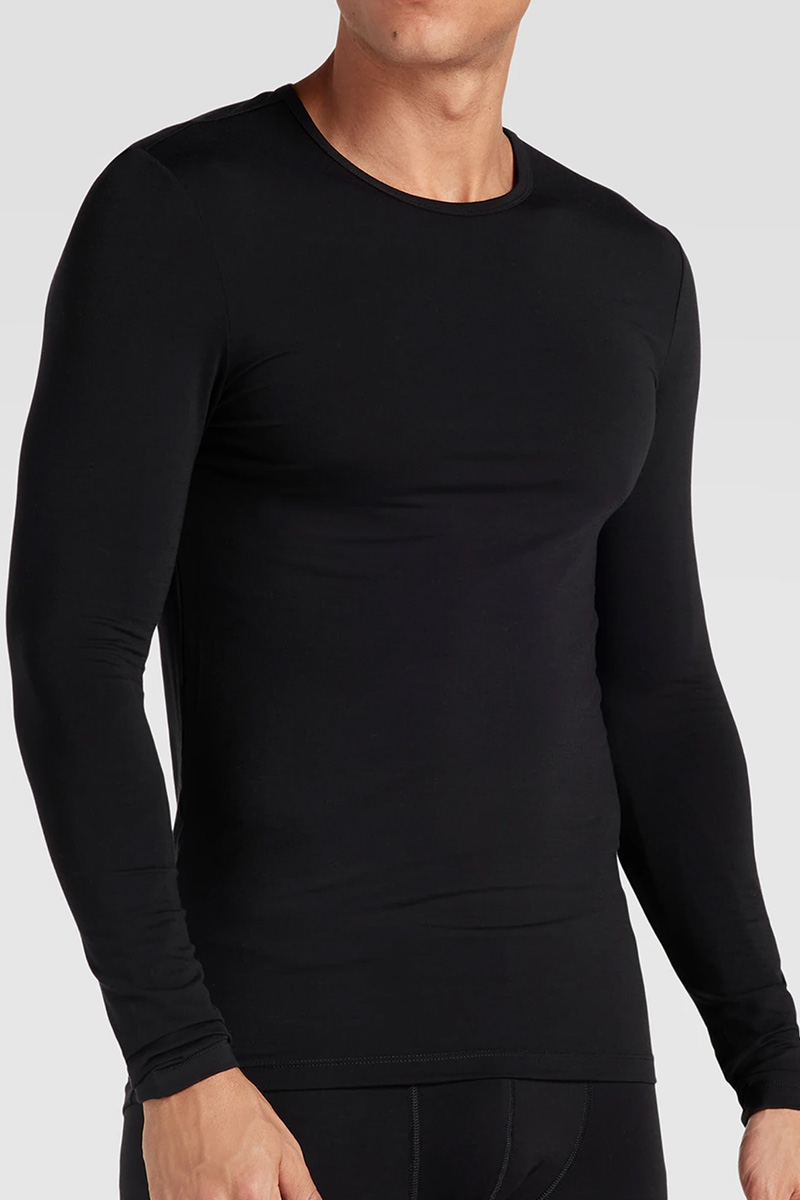 DILLING Damesshirt Met Lange Mouw En Ritssluiting 100% BIO Merinowol Zwart 42 672268241 DILLING Damesshirt Met Lange Mouw En Ritssluiting 100% BIO Merinowol Zwart 42 672268241