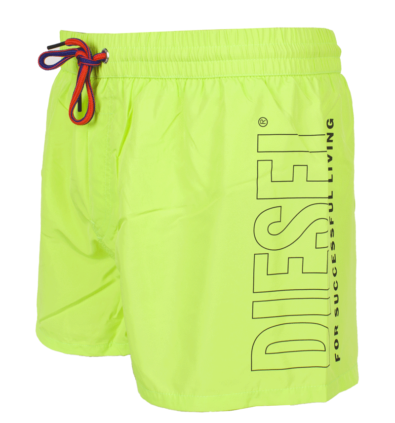 Diesel zwembroek groen Sandy zijkant