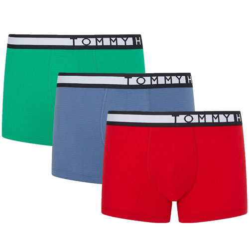 Tommy Hilfiger boxershorts groen-rood-blauw