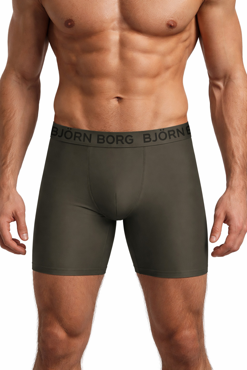 Bjorn Borg Boxershorts sports microfiber 2-pack oranje - blauw
