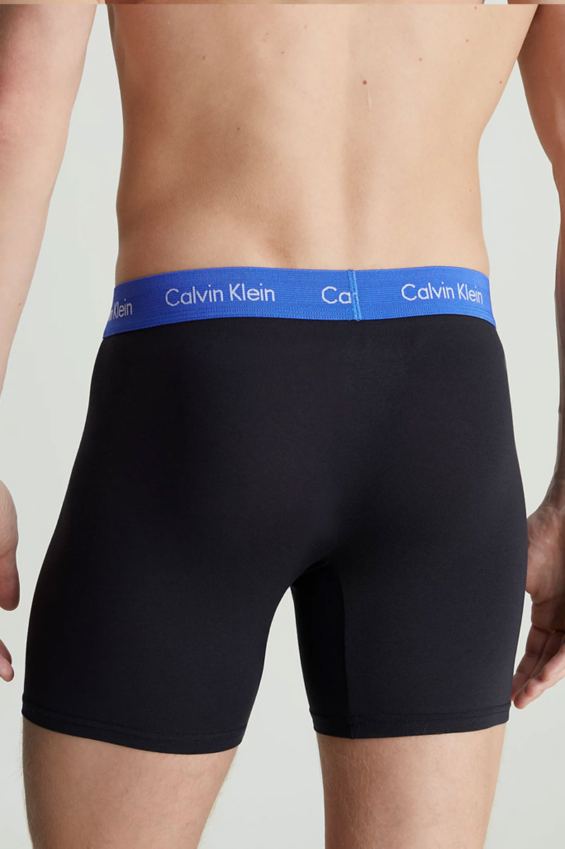 Calvin Klein Boxershort long 5-pack zwart