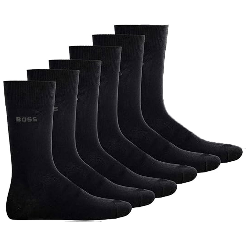 Hugo Boss Sokken 6-paar zwart 