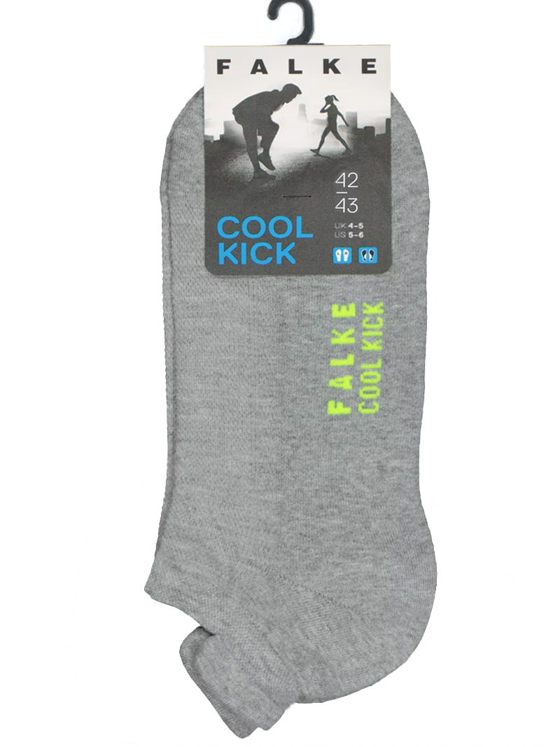 FALKE Cool kick sneakersokken grijs