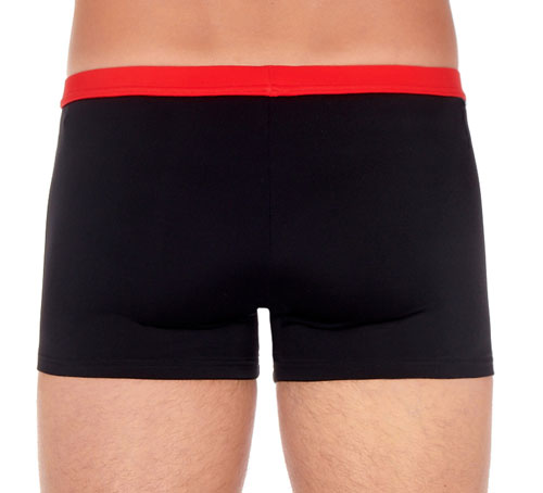Hom Mistral zwemboxer zwart achterkant