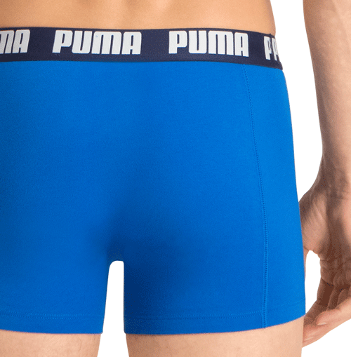 Puma boxershorts blue achterkant