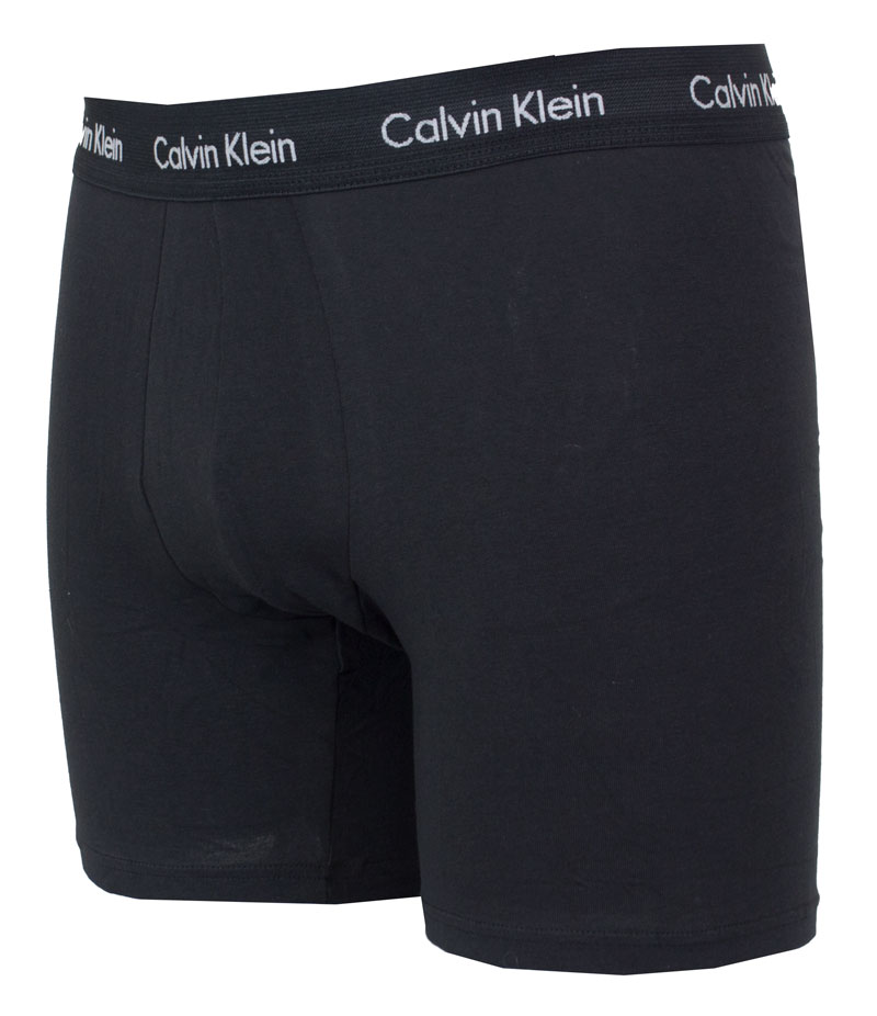 Calvin Klein boxershorts long 3-pack zijkant