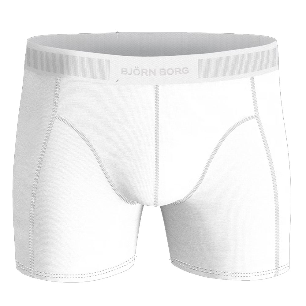 Bjorn Borg Boxershort premium cotton wit 2-pack 