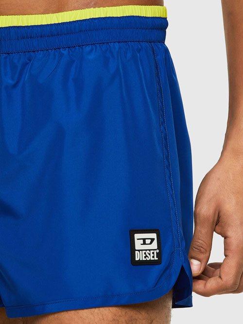 Diesel zwemshort Reef kort model blauw logo