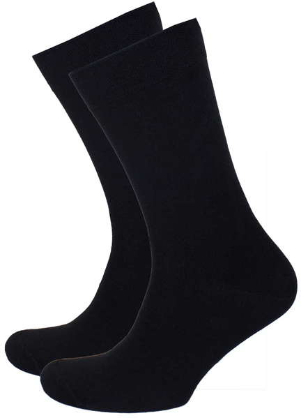 Onderbox sokken heren zwart soft cotton