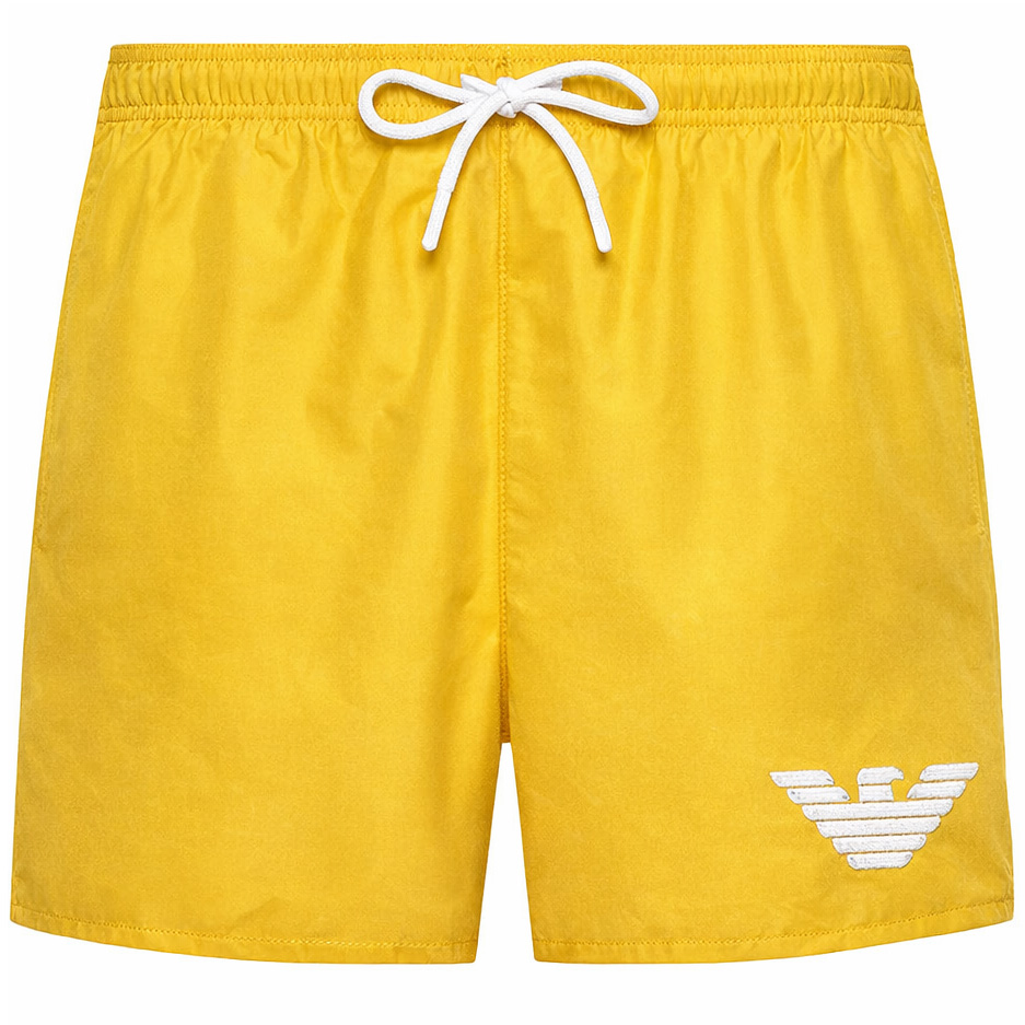 Armani Zwemshort met logo geel