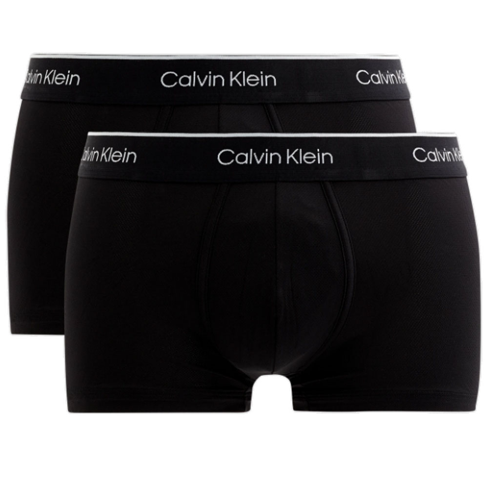Calvin Klein Pro Air short microfiber 2-pack zwart