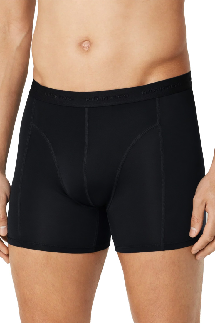 Bjorn Borg microfiber boxershorts 3-pack zwart