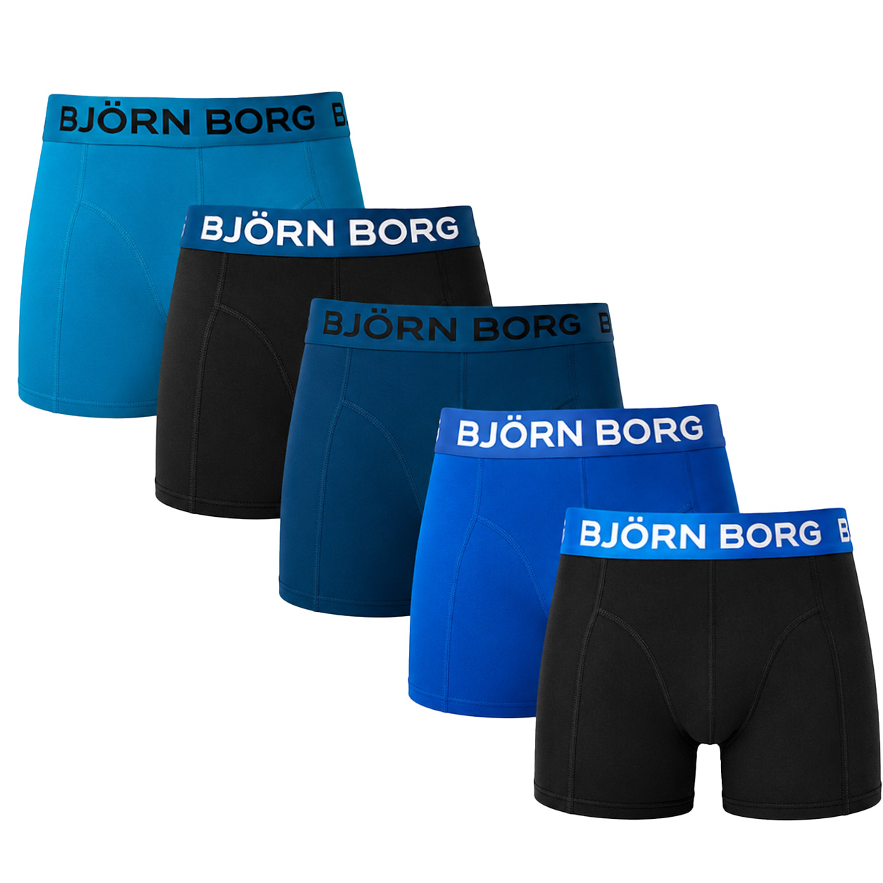 Bjorn Borg boxershort For Boys 5-pack blauw mix