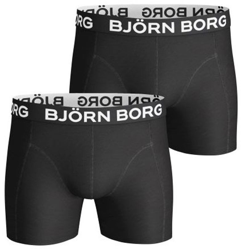 Bjorn Borg boxershorts Core 2-pack zwart