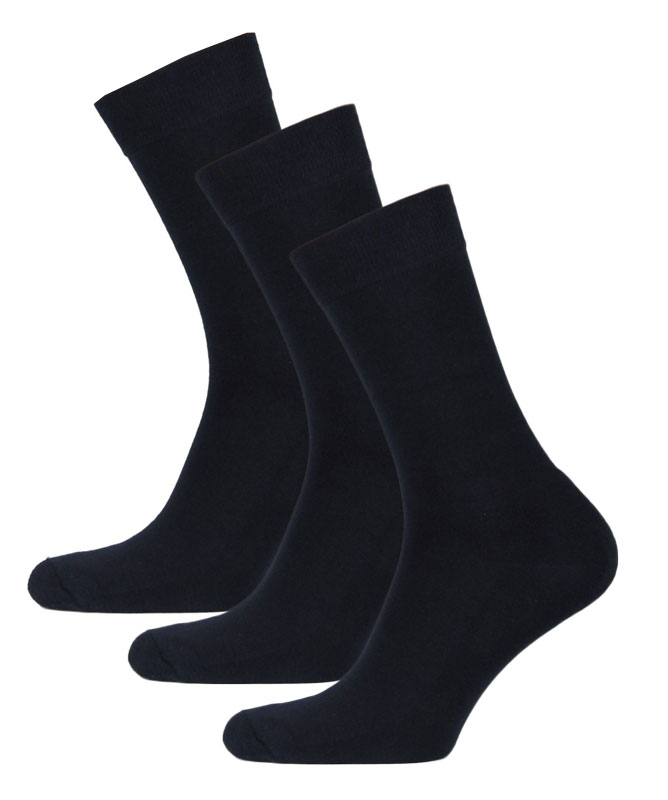 Apollo sokken heren blauw 3-paar