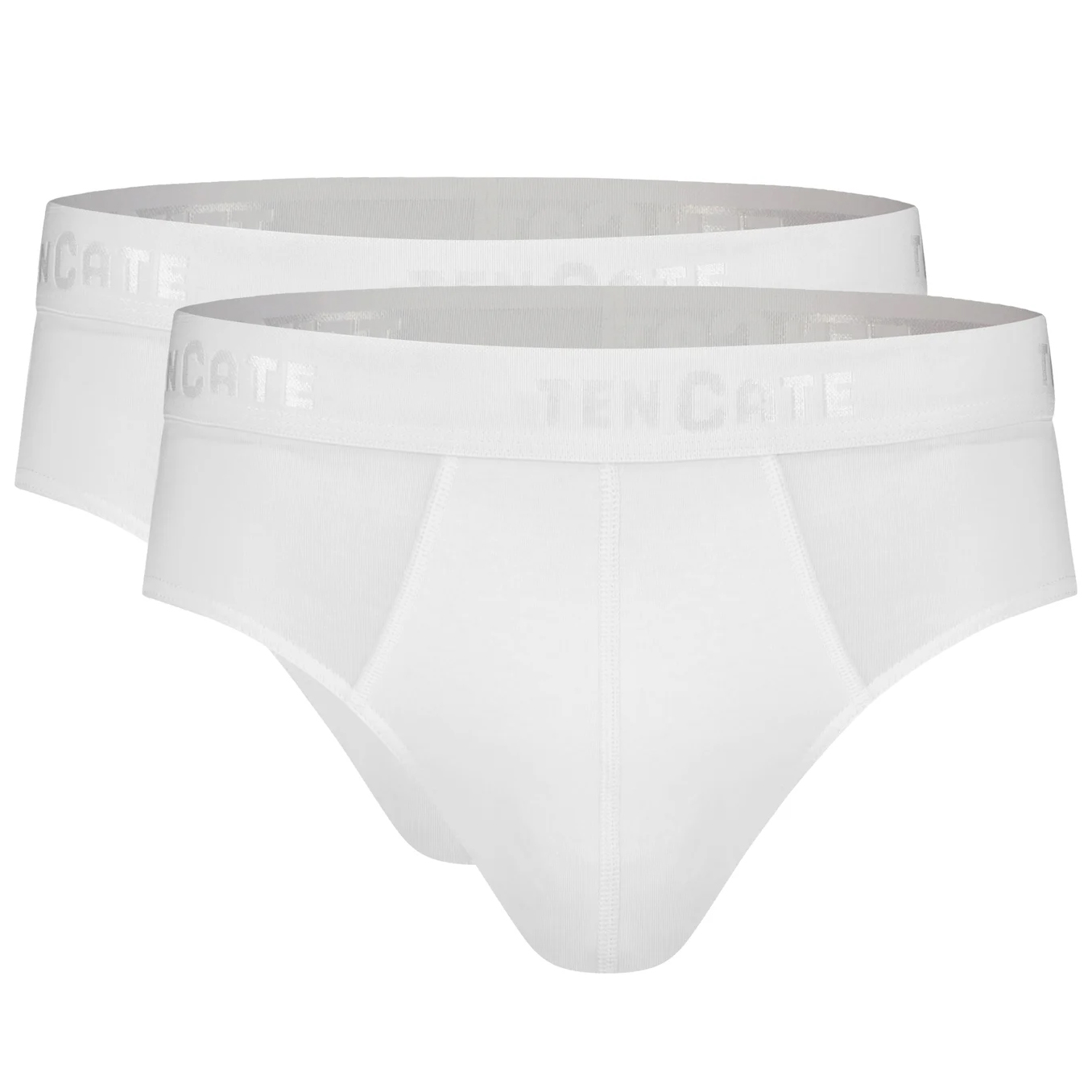 Ten Cate basic slip organic cotton 2-pack wit  