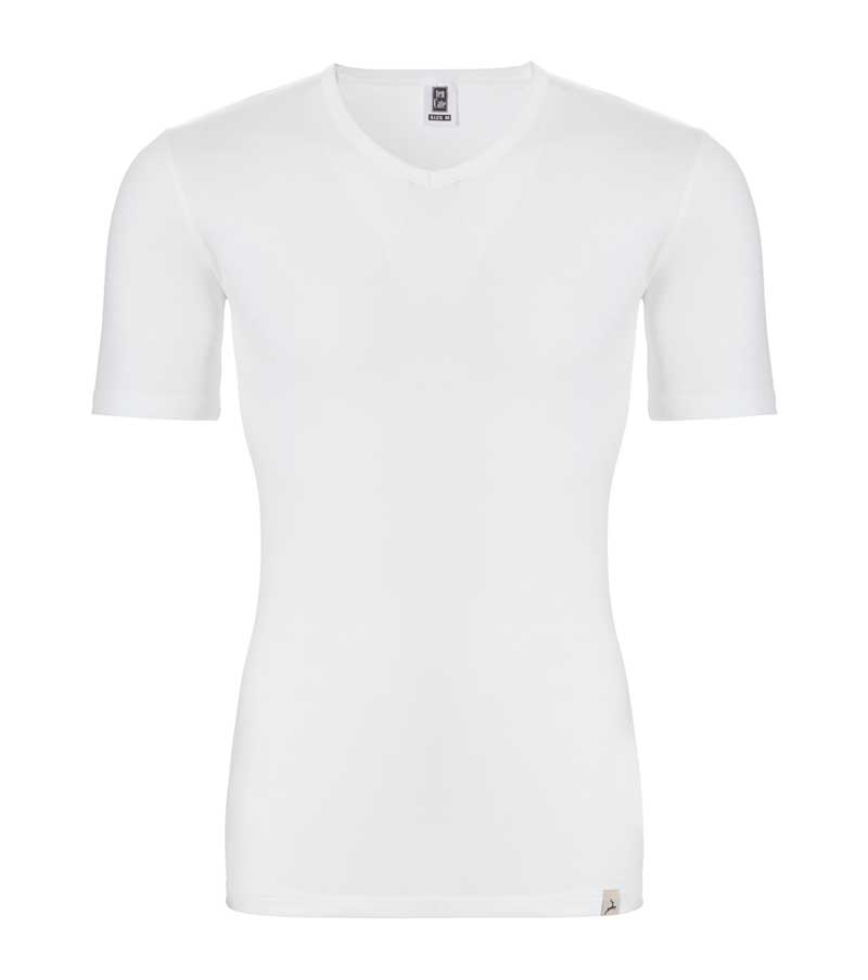 Ten Cate V-shirt Thermo wit voorkant