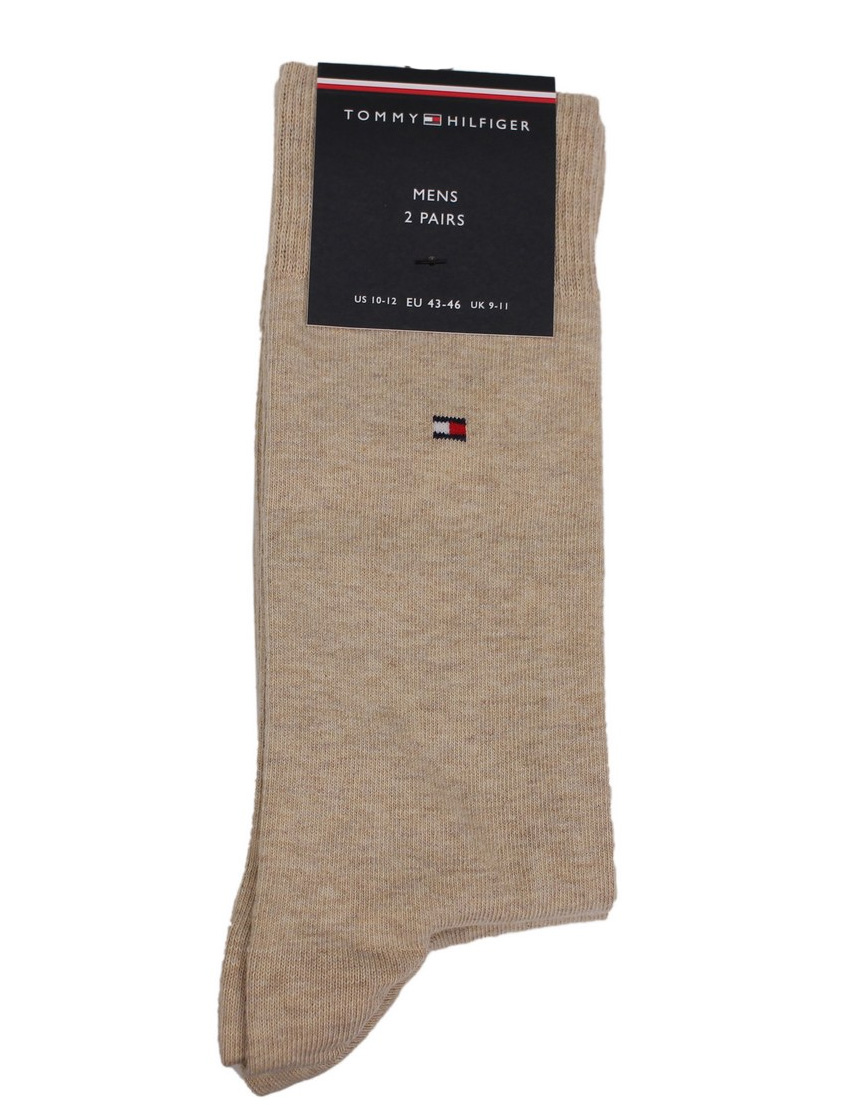 Tommy Hilfiger sokken 2-paar beige