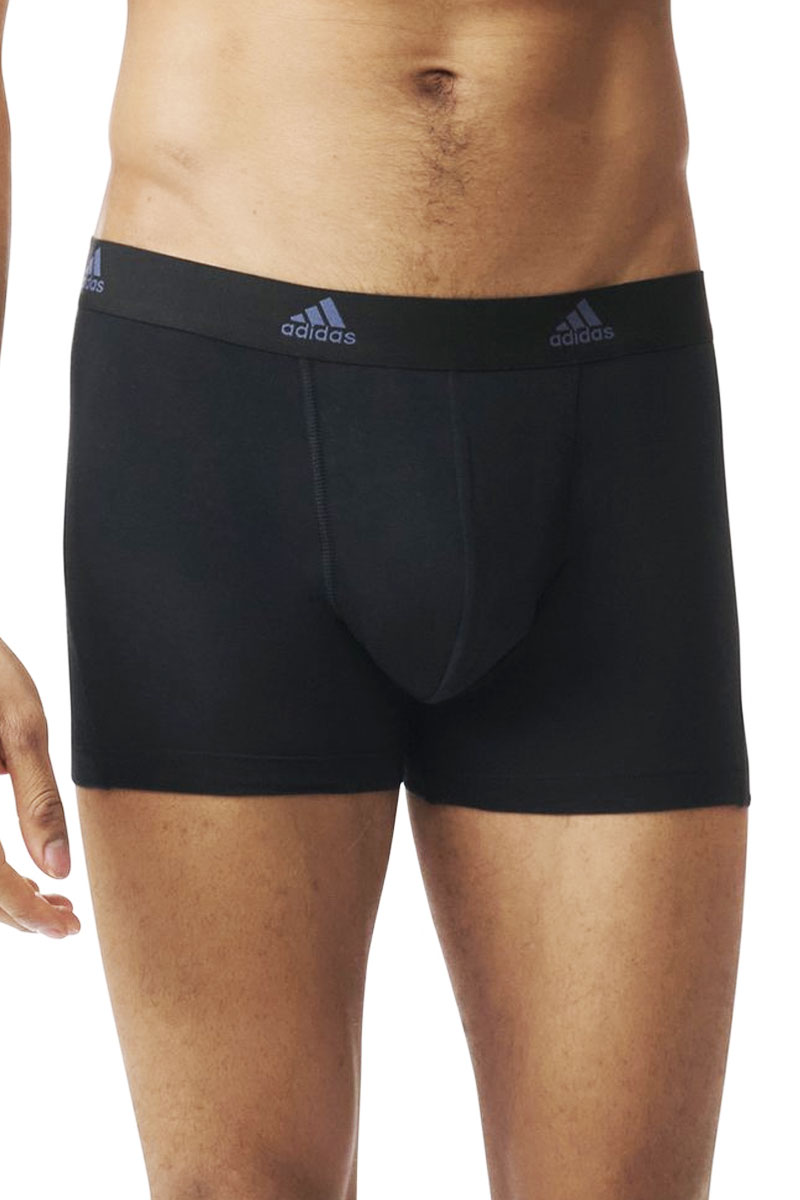 Adidas boxershorts active flex zwart-grijs 3-pack