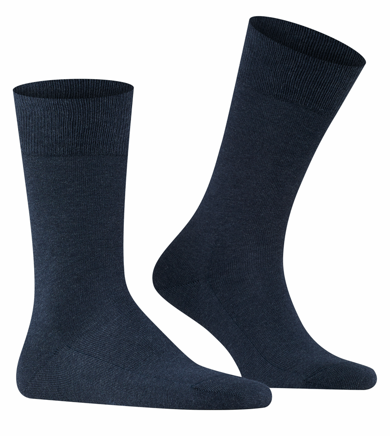 Falke Family blue herensokken 