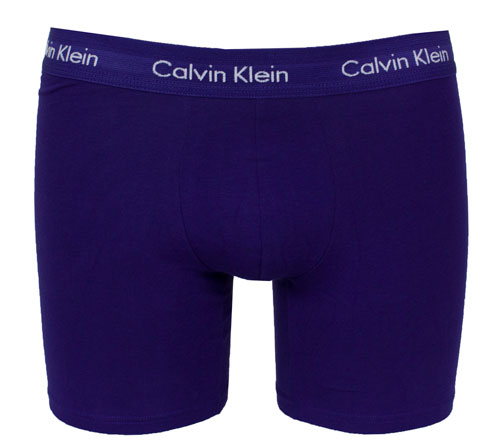 Calvin Klein boxershort paars voorkant