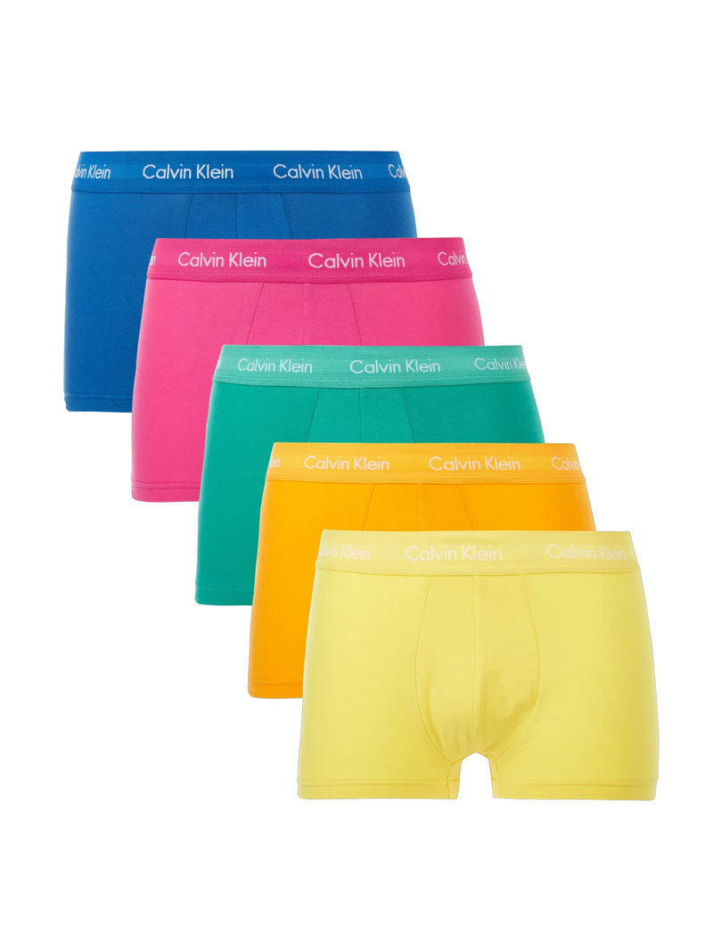 Calvin Klein Low rise 5-pack shorts This is love