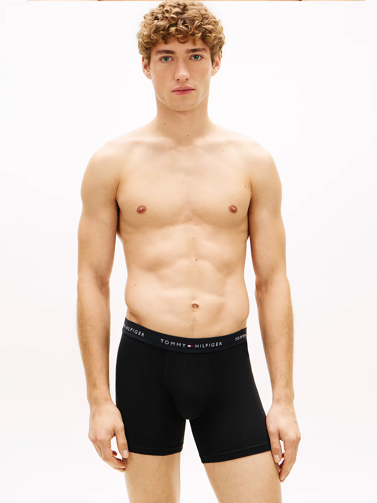 Tommy Hilfiger boxershorts microfiber 3-pack zwart