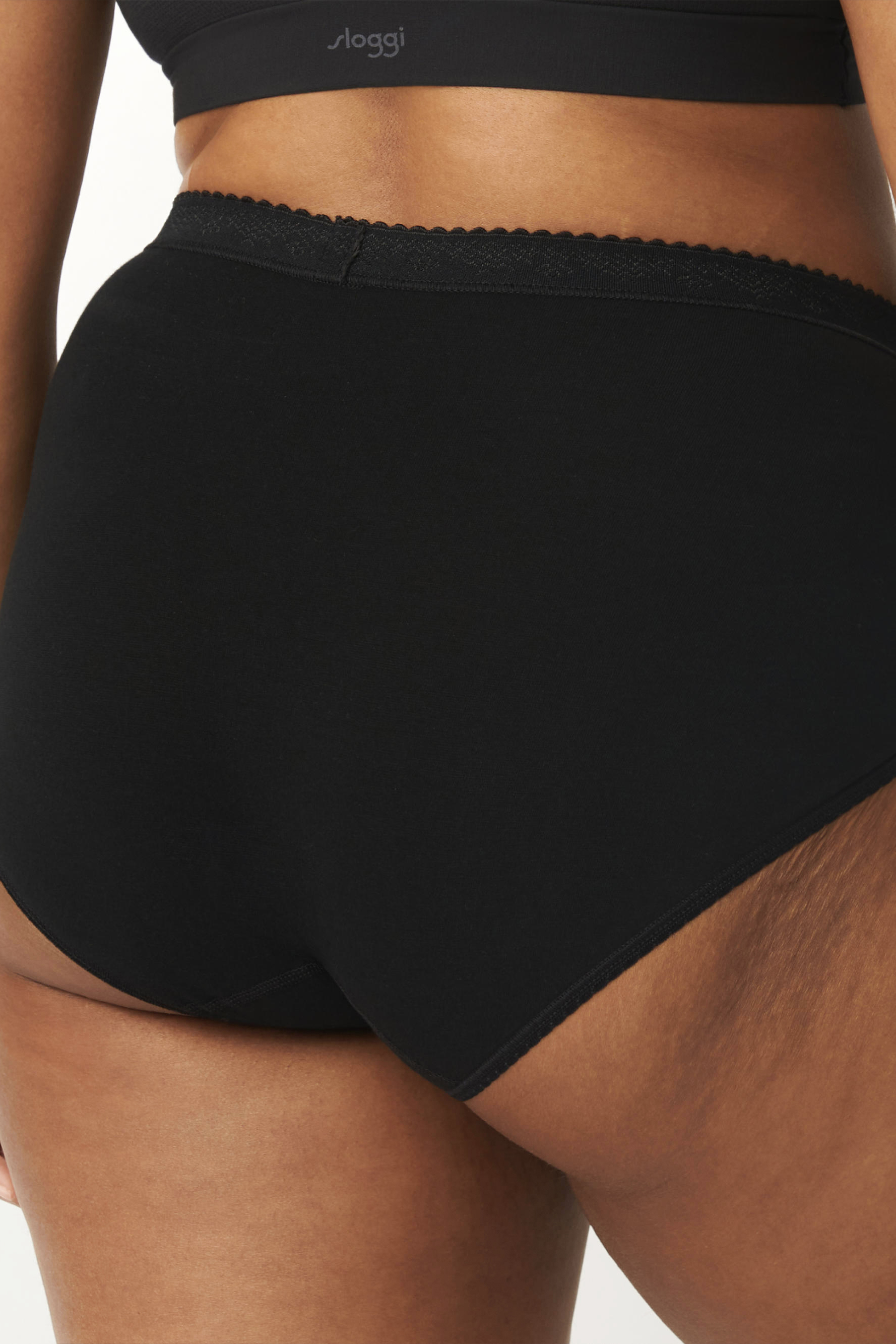 Sloggi Control Maxi slip zwart