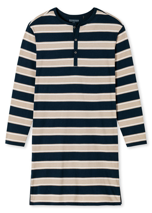 Schiesser nachthemd met knoopjes 