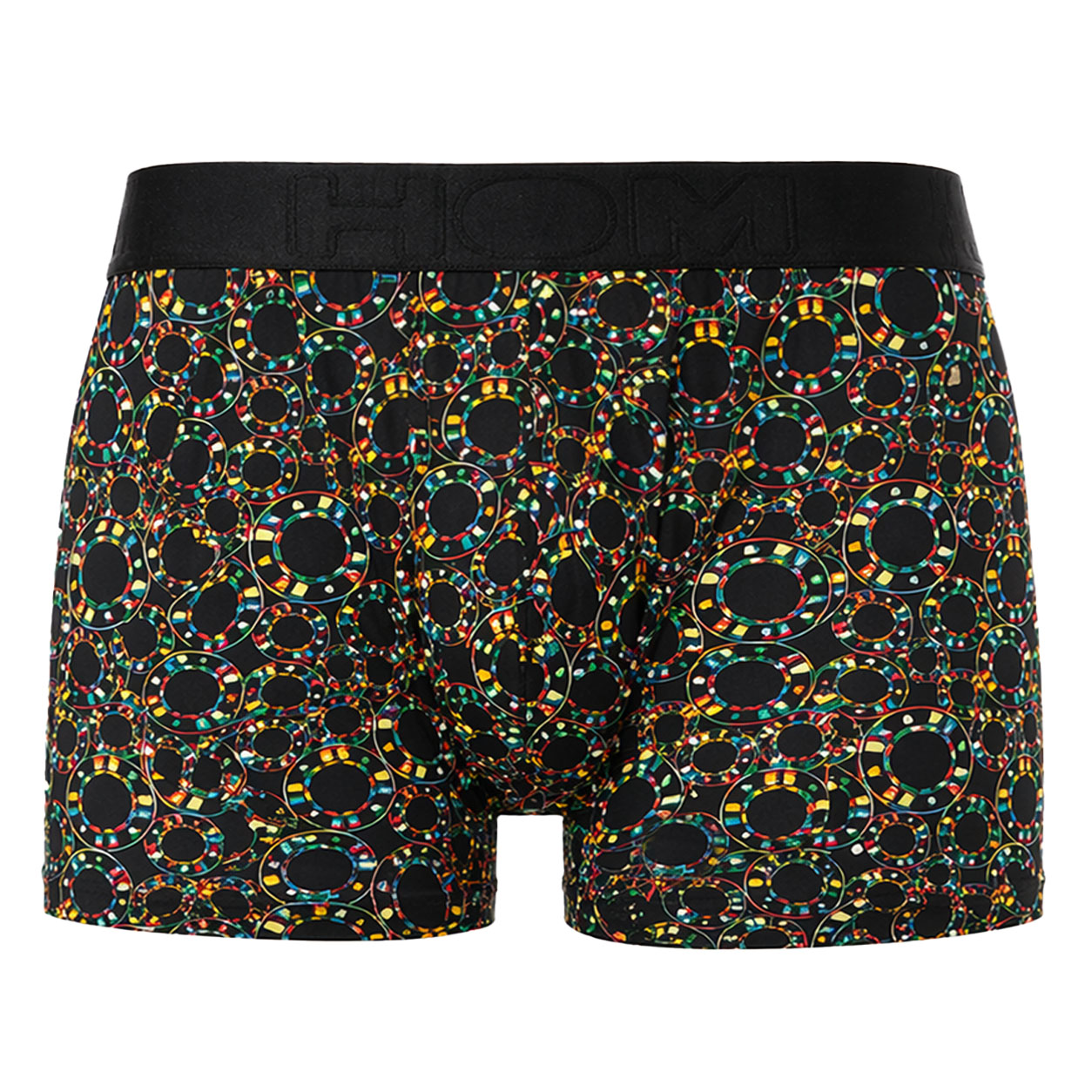 Hom boxershort microfiber Red Rock zwart met print