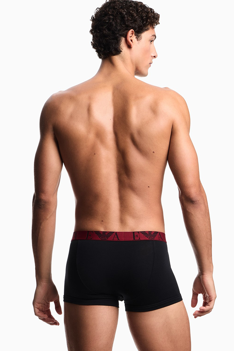 Armani boxershorts 3-pack zwart