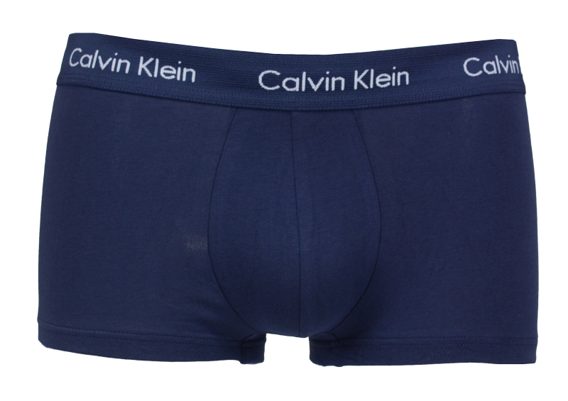 Calvin Klein boxershorts low rise blauw voorkant