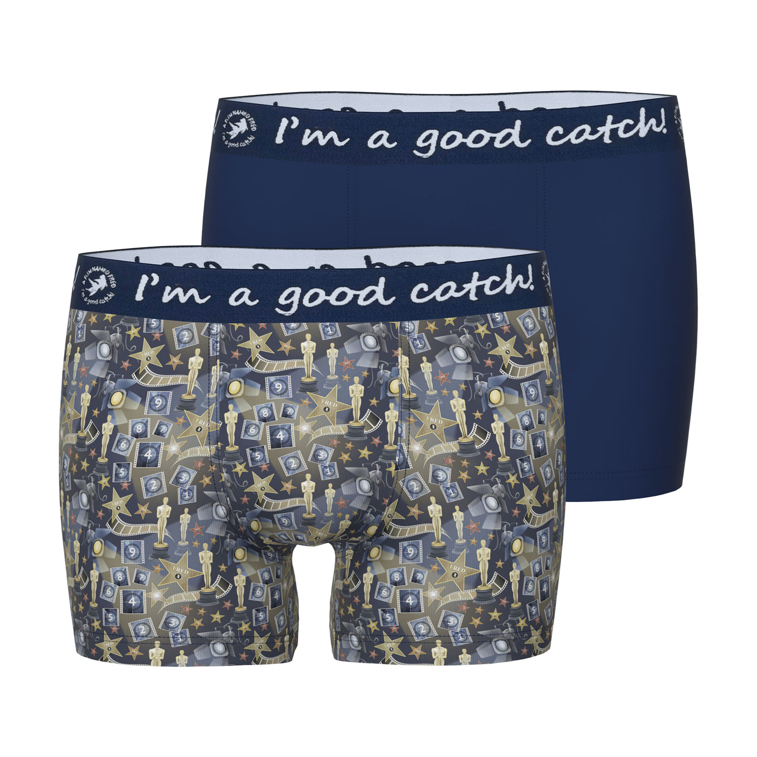 A Fish named Fred Boxershorts 2-pack Oscar