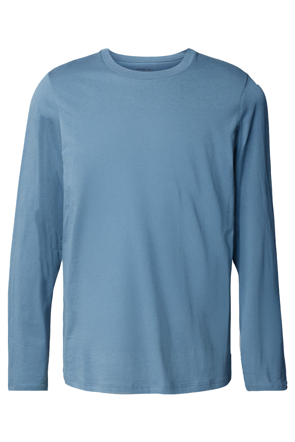 Schiesser Pyjamashirt lange mouw Atlantic blauw