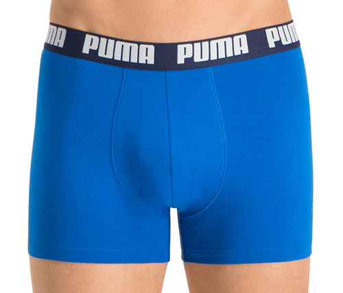 Puma boxershorts blue voorkant