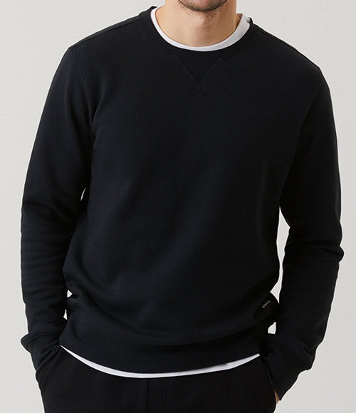Bjorn Borg sweatshirt zwart voorkant centre 