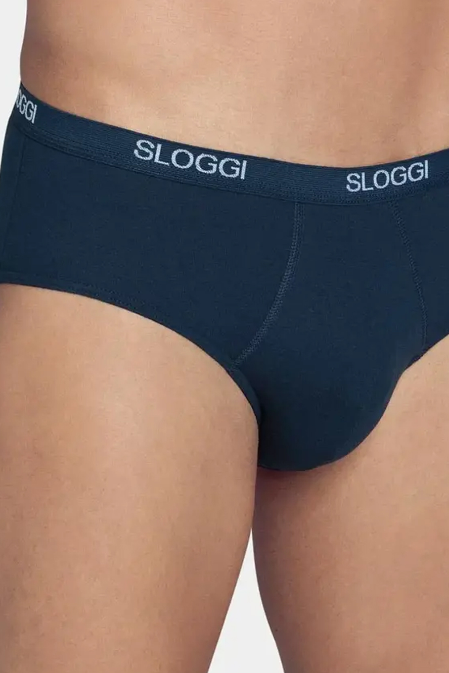 Sloggi Basic midi slip blauw