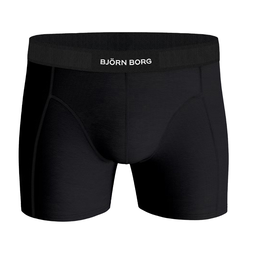 Bjorn Borg lyocell boxershorts 2-pack zwart-grijs