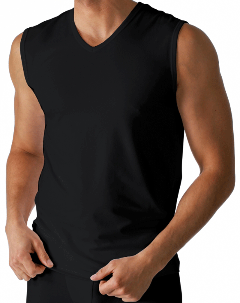 Mey voorkant zwart Muskel Shirt