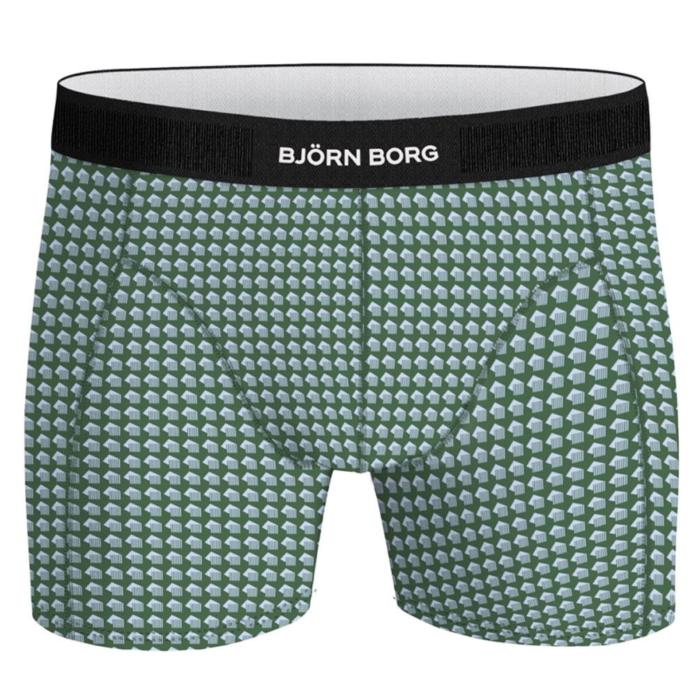 Bjorn Borg Boxershort premium cotton 2-pack groen