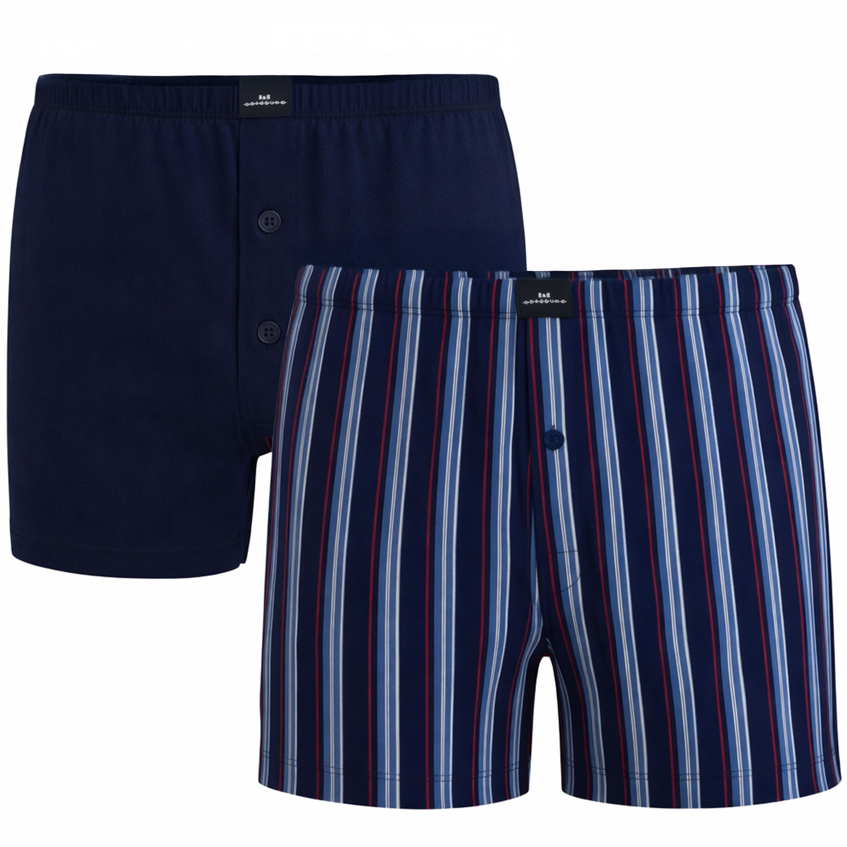 Gotzburg Jersey boxers 2-pack blauw