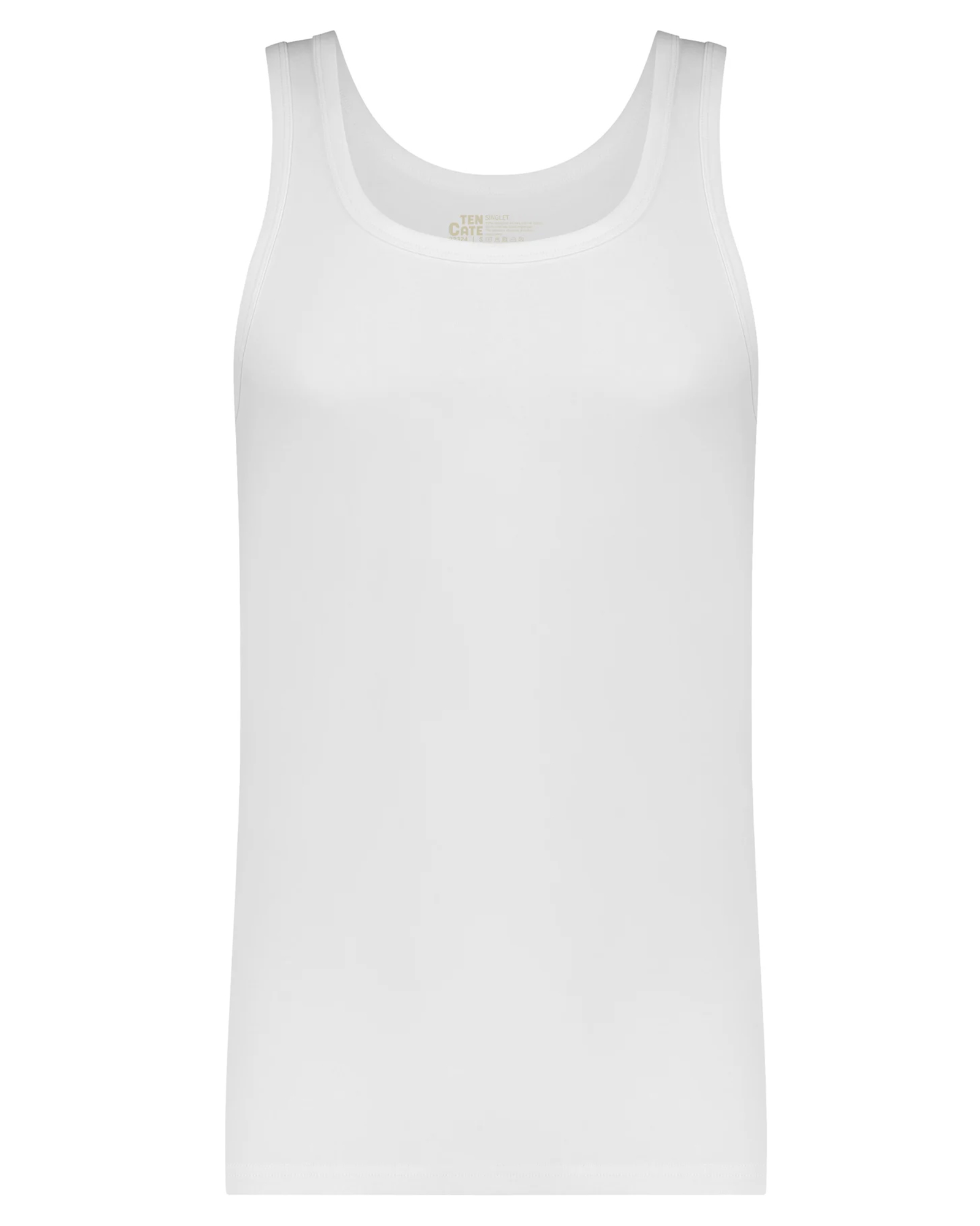 Ten Cate Singlet Organic Cotton 2-pack wit
