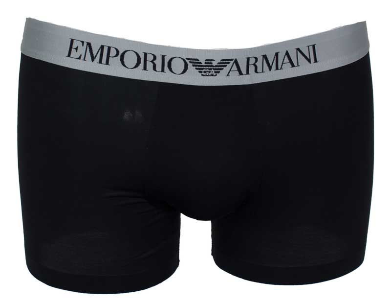 Armani boxershort Iconic zwart voorkant