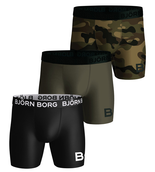 Bjorn Borg Performance boxershorts 3-pack