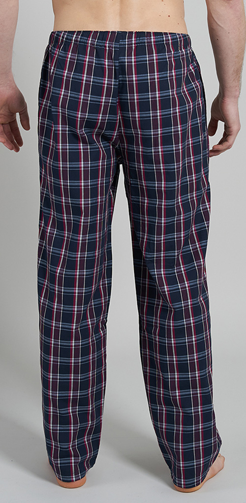 Gotzburg pyjamabroek rood achterkant